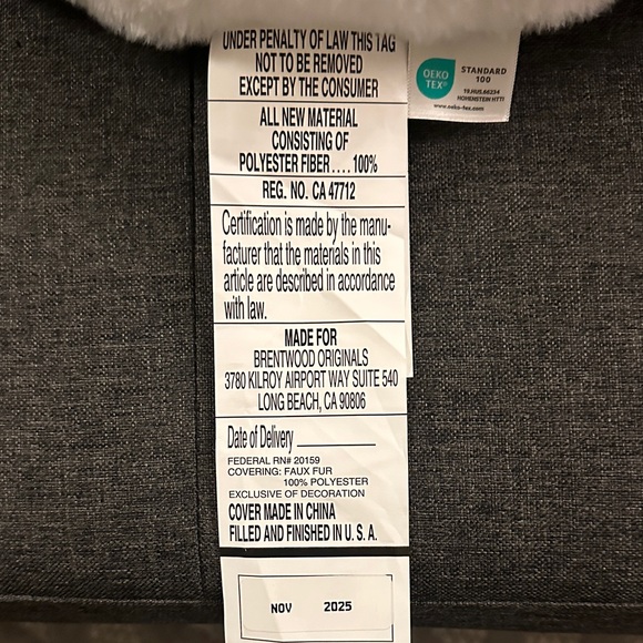 Lunar New Year Lucky Cat Plush Toy with Red Collar - Costco Exclusive - Picture 2 of 3